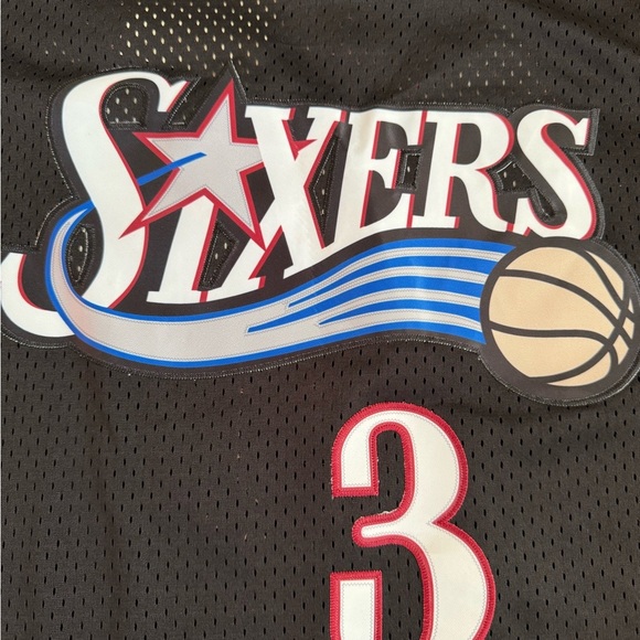 NWT Allen Iverson Swingman Jersey XL - Picture 3 of 14